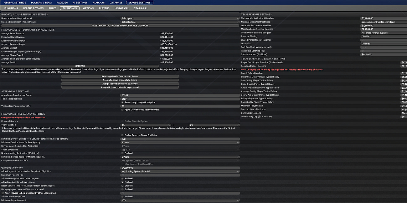 Introduction to OOTP Finances