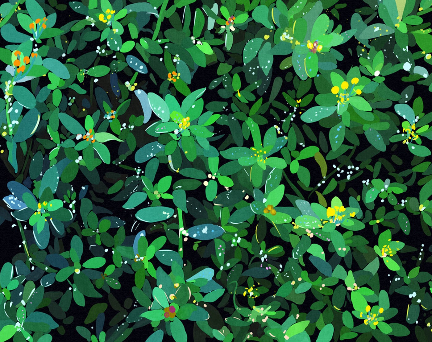 fairy girl grass sleeping dirl underground green transparence