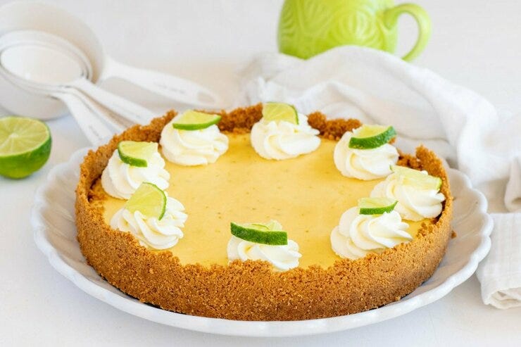 Key lime pie