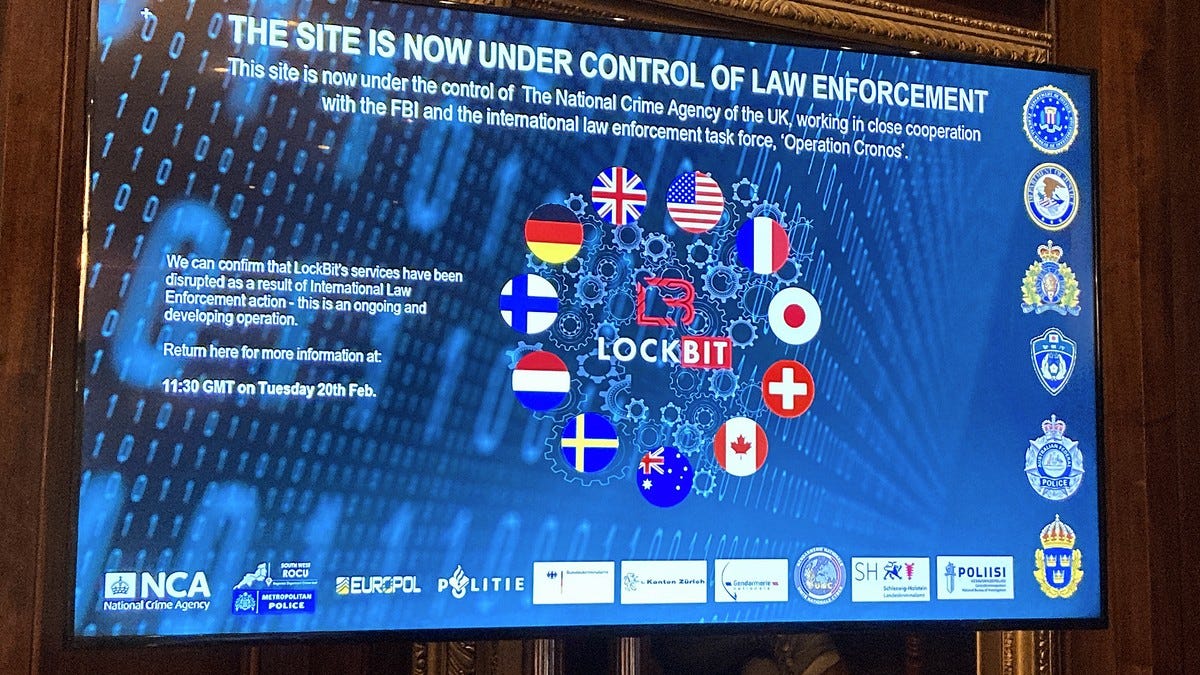 Le groupe de hackers LockBit a été démantelé par Interpol