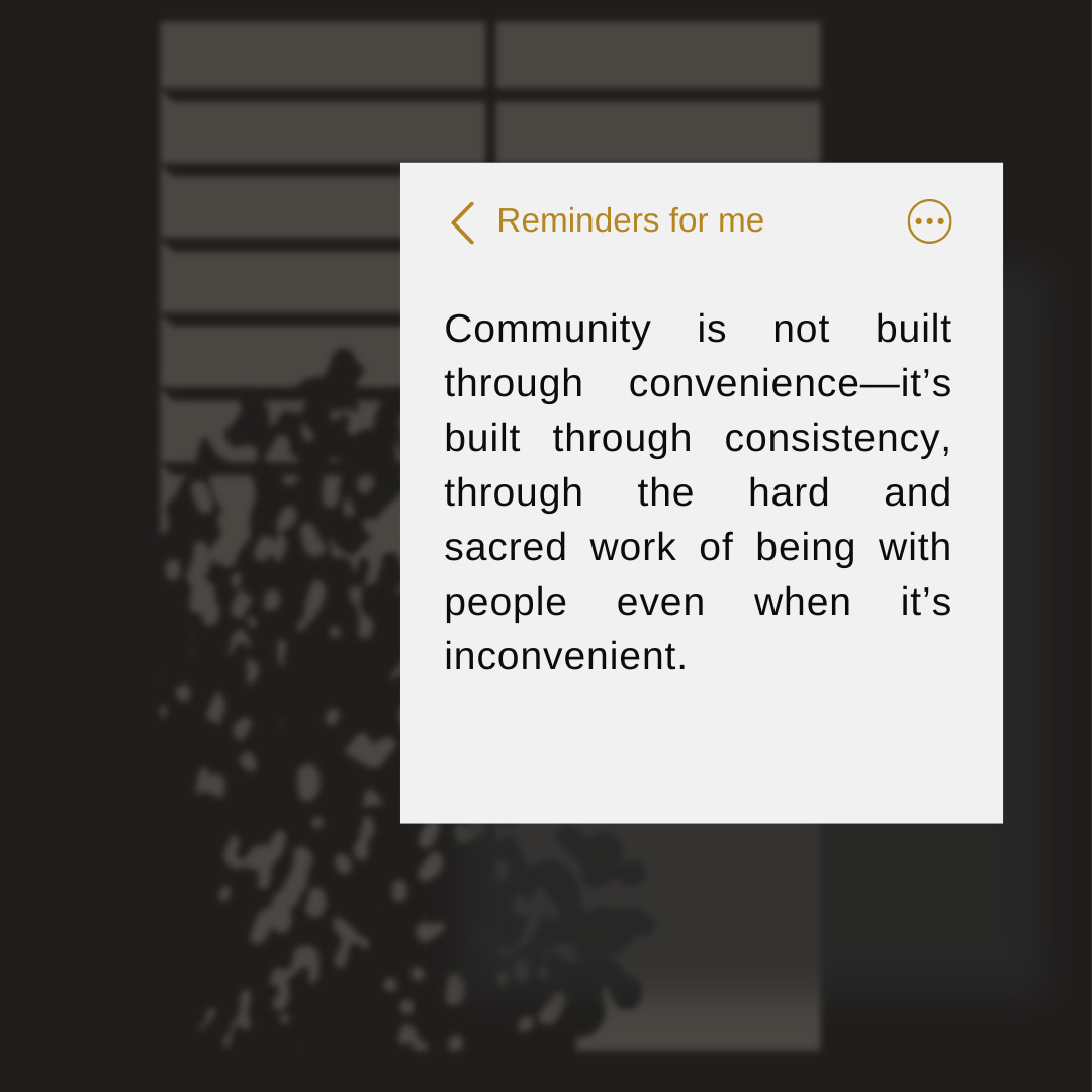 A good life is inconvenient. - by Israa Nasir