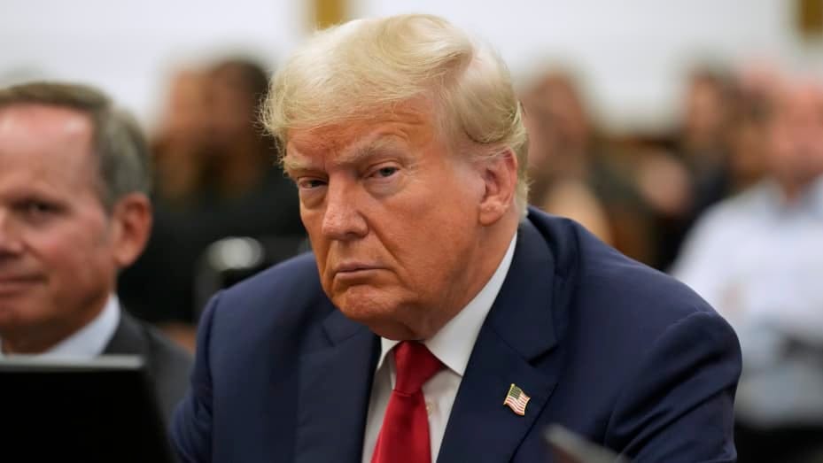 Trump New York fraud trial continues as former president leaves