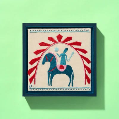 Beginner embroidery kits from The Fabled Thread