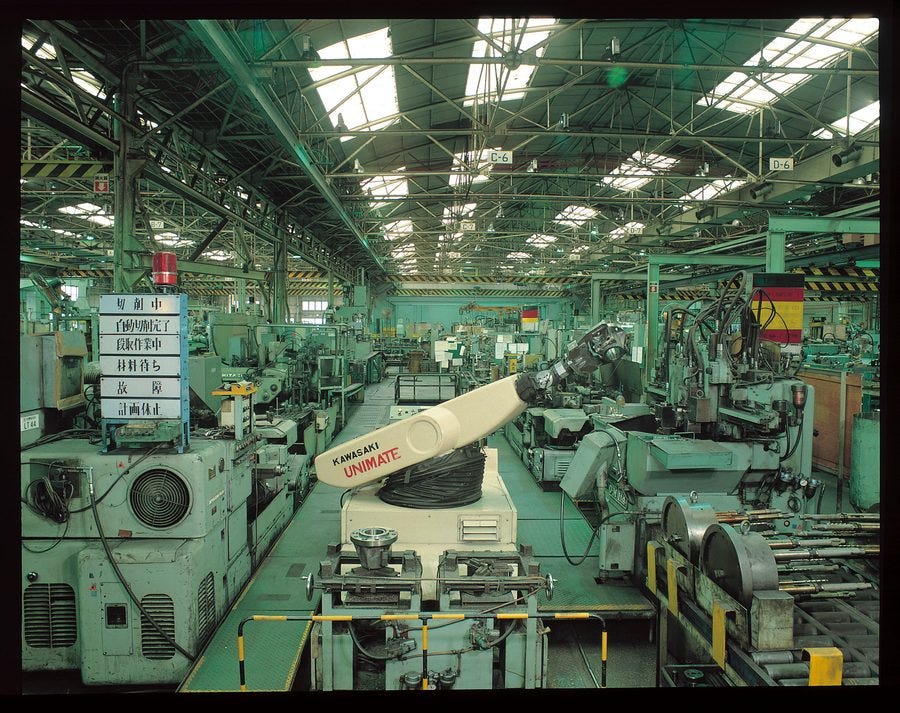 The Story of the Kawasaki-Unimate: Japan's First Domestically Manufactured Industrial Robot | Industrial Robots by Kawasaki Robotics The Story of the Kawasaki-Unimate: Japan's First Domestically Manufactured Industrial Robot | Industrial Robots by Kawasaki Robotics