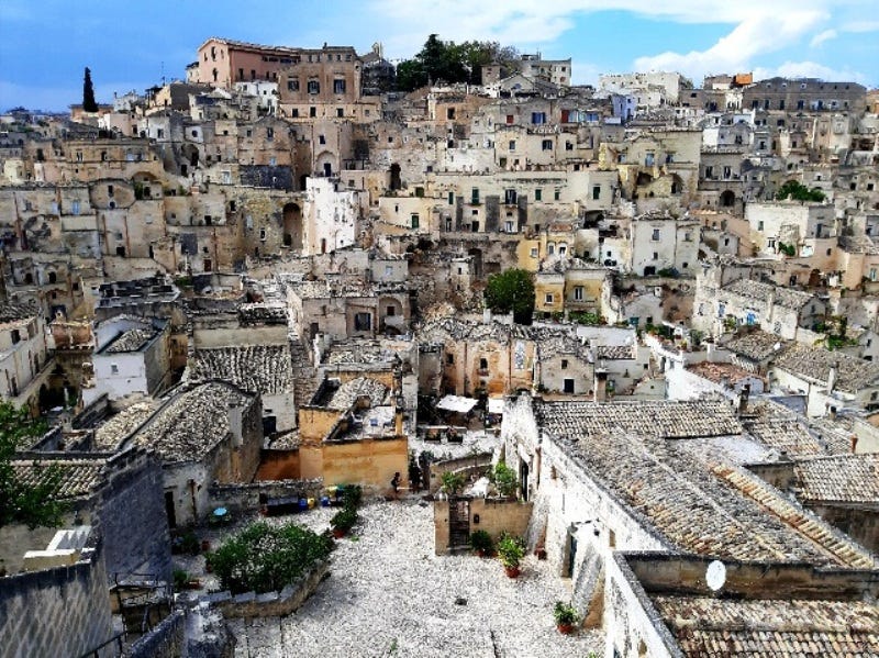 veduta dei Sassi di Matera
