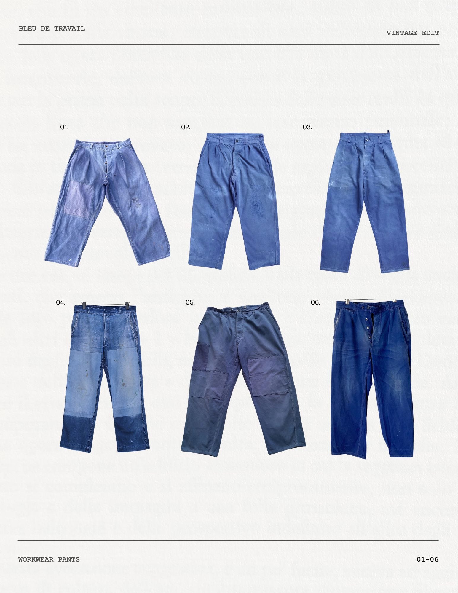 The Vintage French Workwear Edit - by Tess Sullivan
