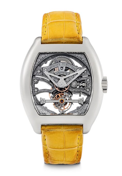 A Credor Watch, an Antoine Preziuso Tourbillon, and a Journe Sonnerie Souveraine