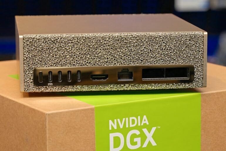 NVIDIA DGX Spark™ 2 Pack with Cable Bundle - Personal AI Desktop  Supercomputer – Desktop GB10 Grace Blackwell Chip: Buy Online at Best Price  in UAE - ...