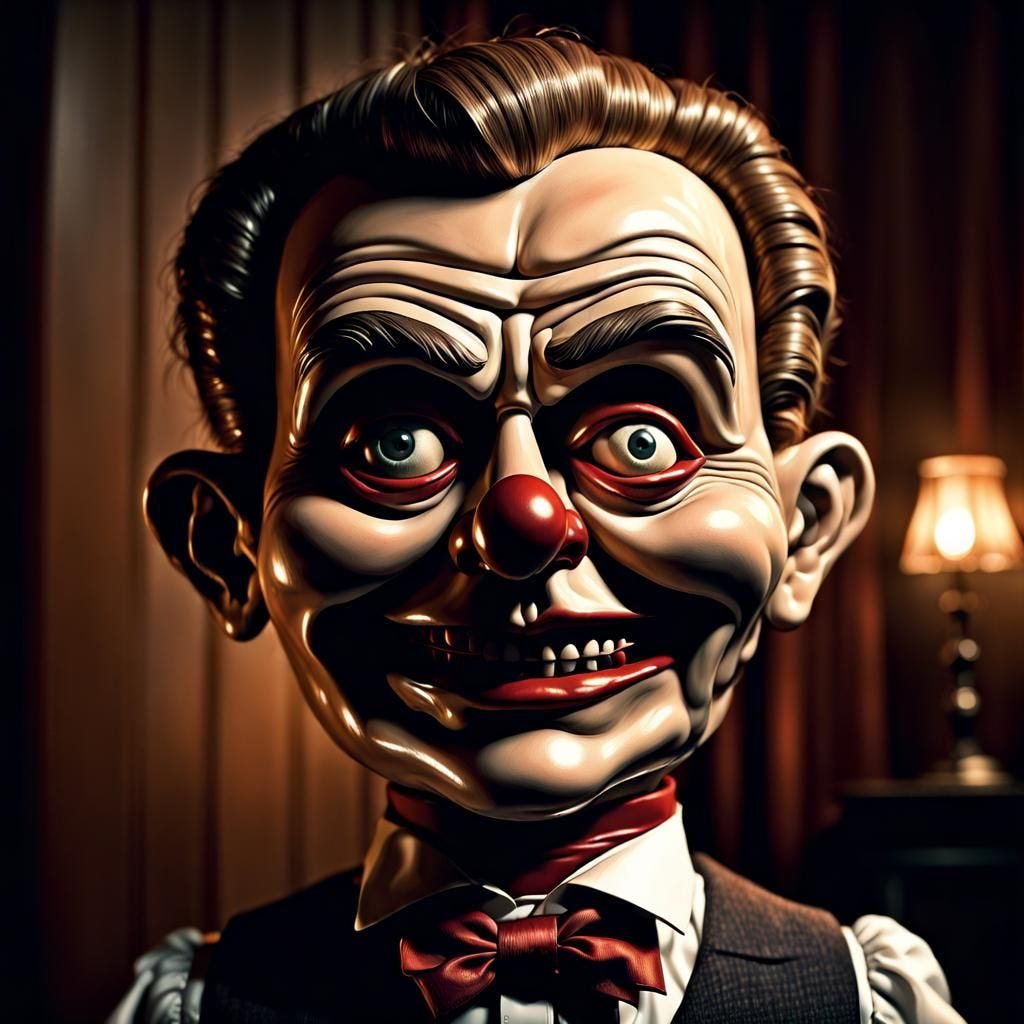 Evil ventriloquist dummy