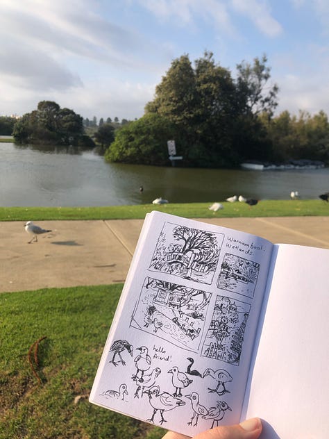 Nature journaling
