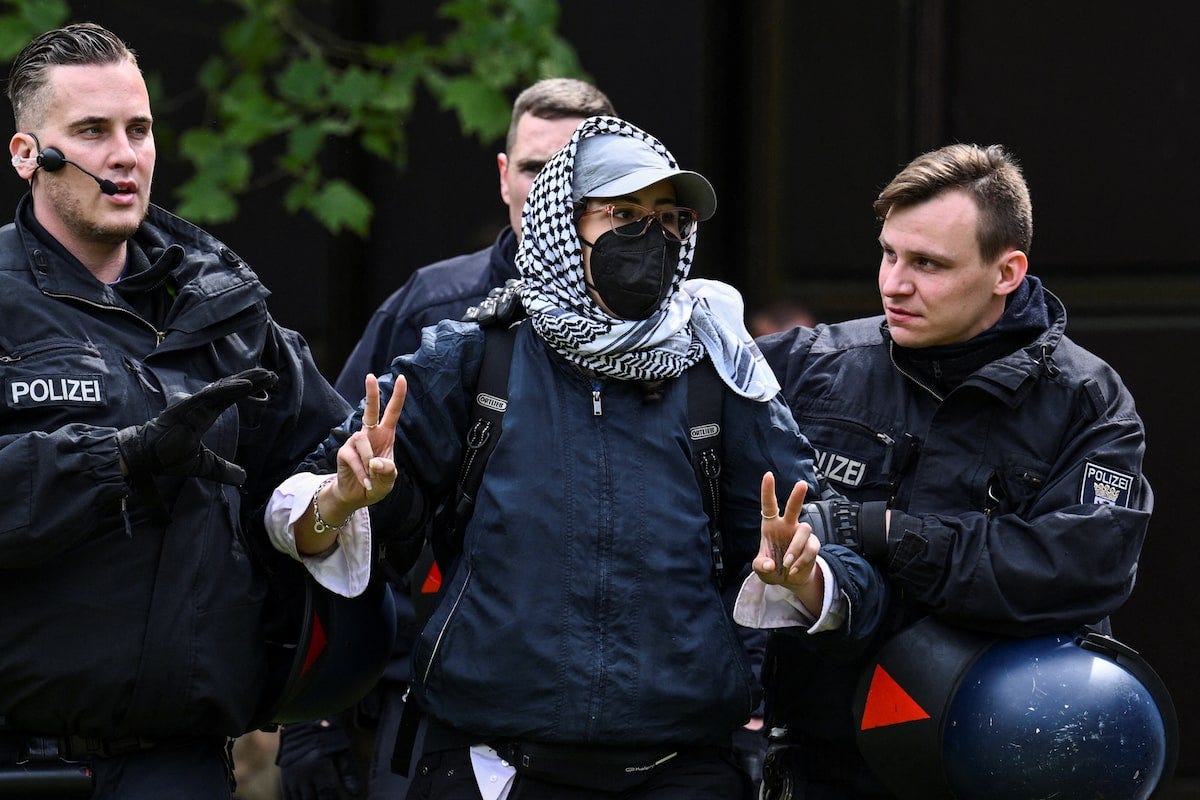 German police clear pro-Palestinian camp at Berlin university | Reuters