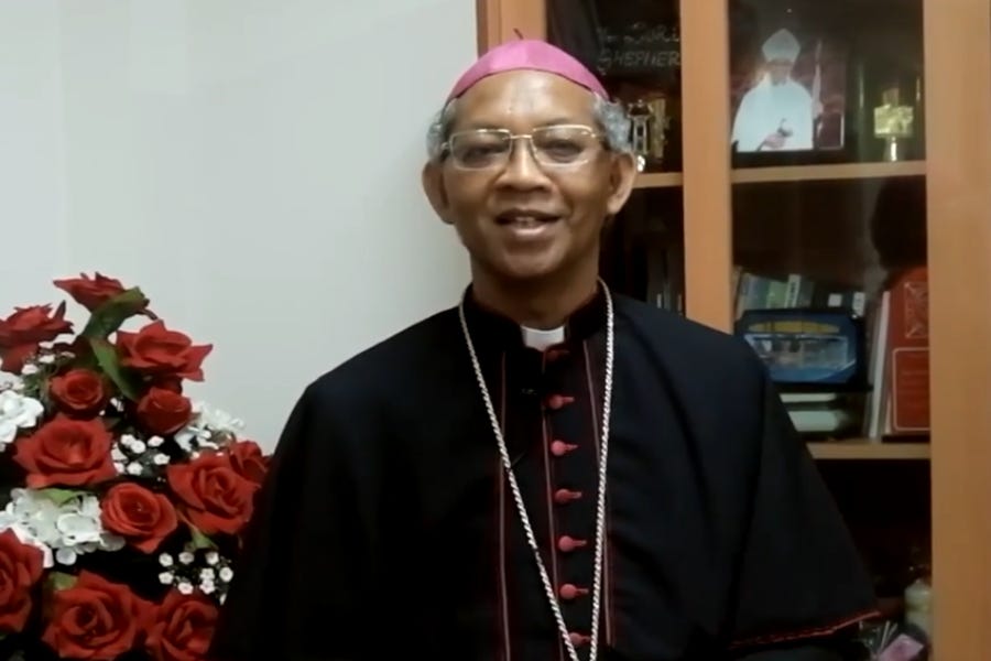 Bishop who declined red hat resigns at 63