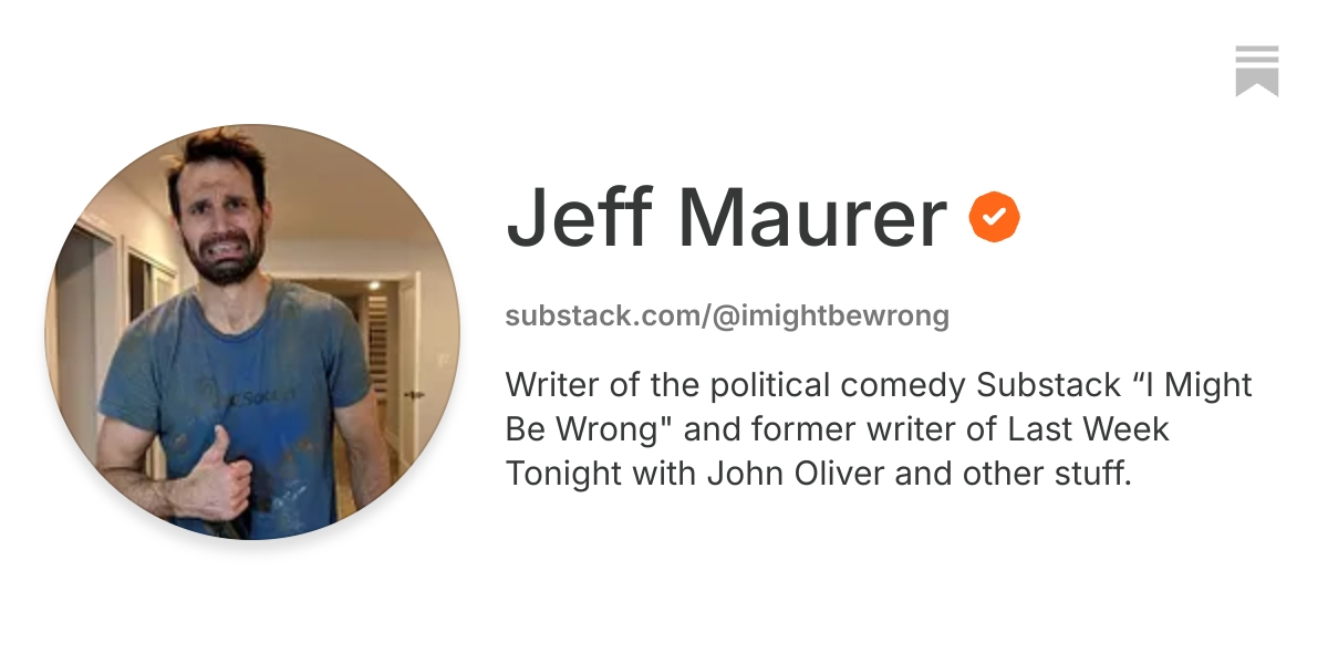Jeff Maurer | Substack