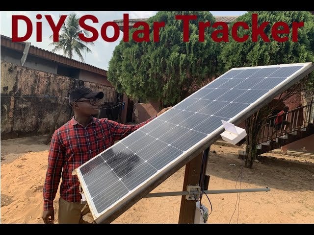 DiY Solar Tracker using linear actuator (linear solar tracker) - YouTube DiY Solar Tracker using linear actuator (linear solar tracker) - YouTube