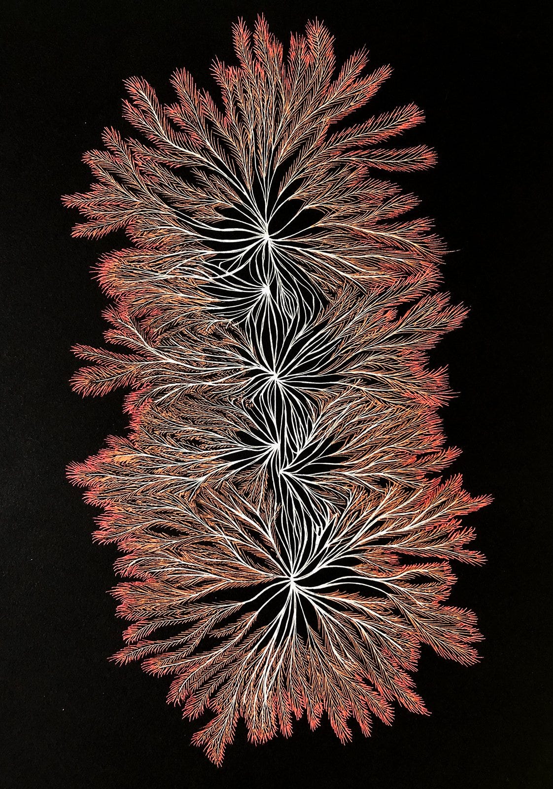 Sarah Hearn, “Mycelium Network 20” — New York Artists Equity Association