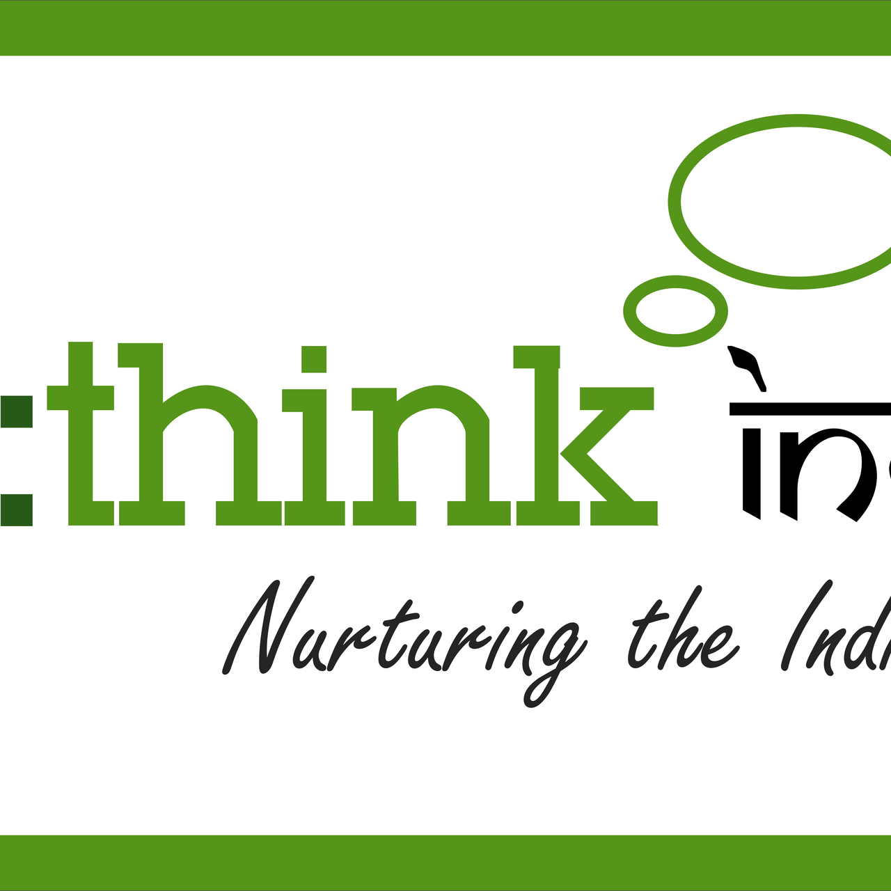 ReTHINK INDIA i.e. भारत logo