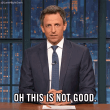 Bad GIFs | Tenor | Gif, Seth meyers, Bad
