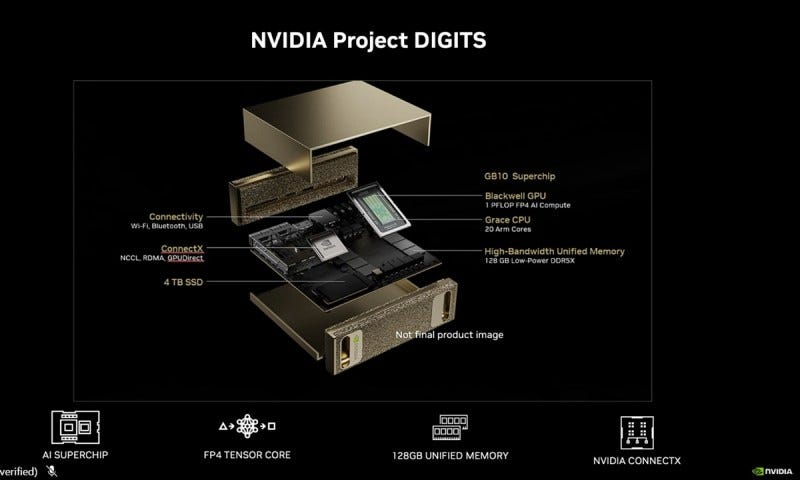 Nvidia Project Digits Nvidia Project Digits