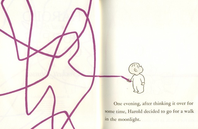The Sensible Nonsense Project — Harold and the Purple Crayon by Crockett  Johnson ...