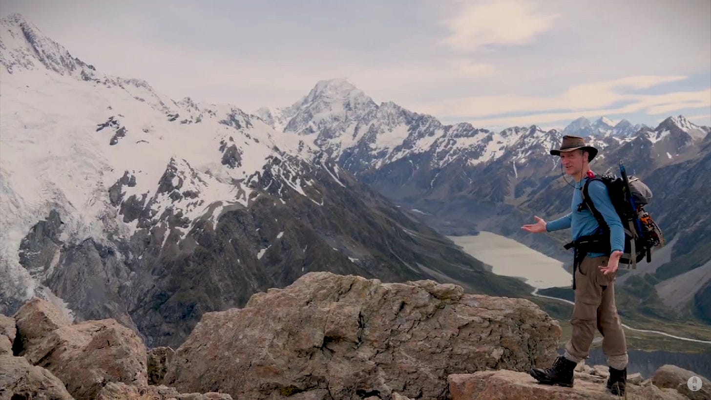 Julian in the Southern Alps