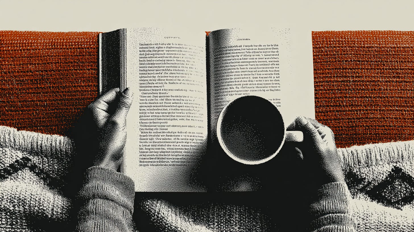 person reading a book person reading a book