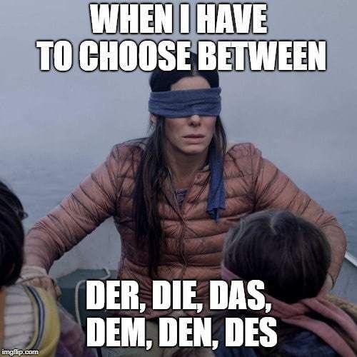 When you are taking German A1 classes - Funny