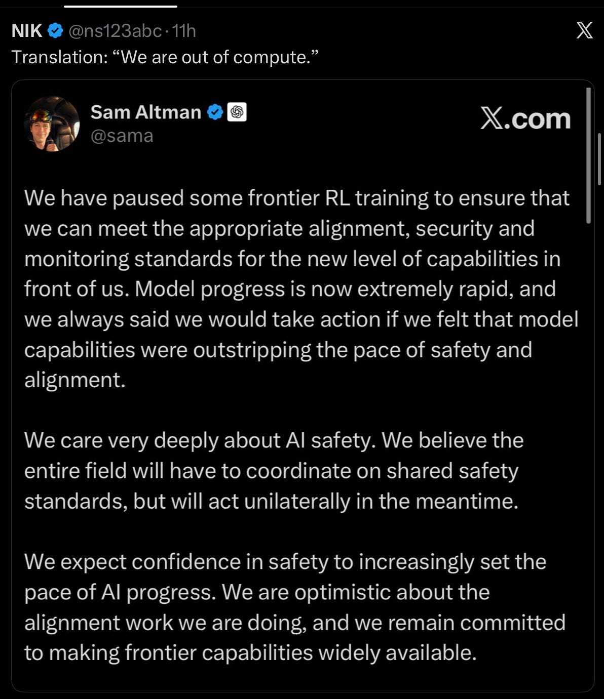 BREAKING: OpenAI’s unraveling has begun