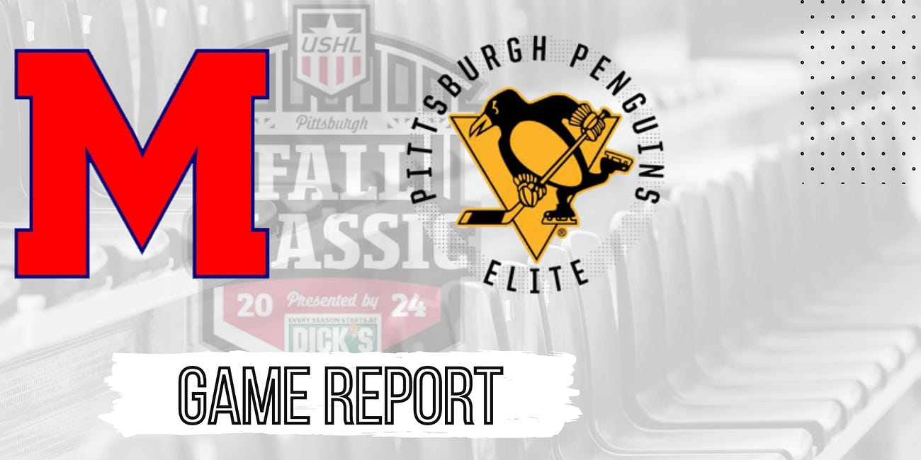 Game Report - U15 Fall Classic Final