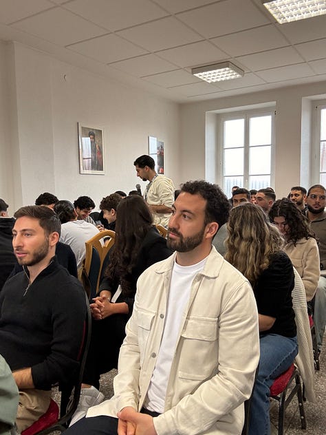 People in a conference room