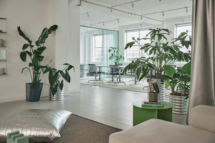 Images of Midnight's East-London based Studio