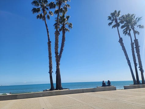 Photos from Aliza's visit to Southern California