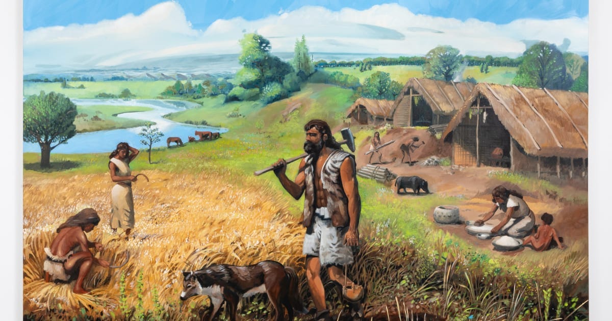 Clark Filio, Neolithic Village, After Zdeněk, 2022 | Hesse Flatow Clark Filio, Neolithic Village, After Zdeněk, 2022 | Hesse Flatow