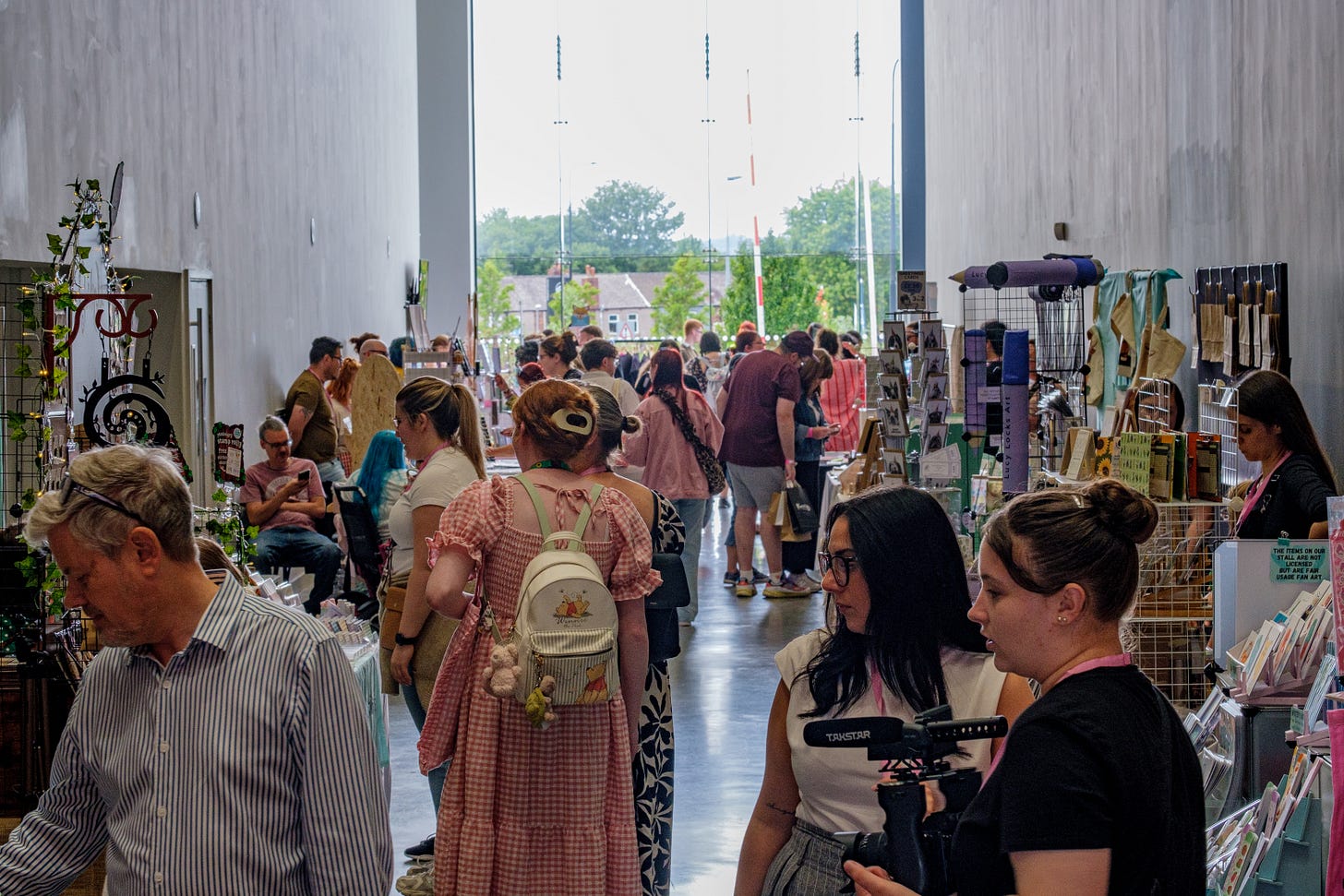 Crowd of people in StationeryFest 2025