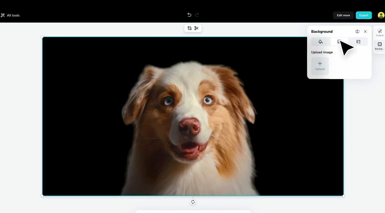 Choose background image from your device