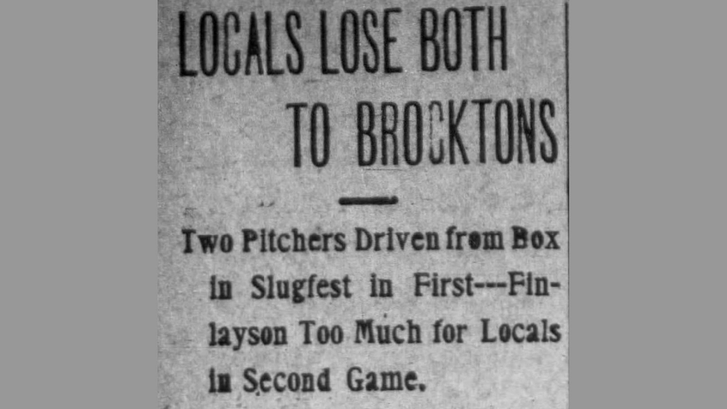 Baseball Replay Journal Pembroke Finlayson Players