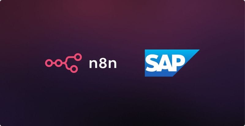 n8n Partners with SAP to bring Visual AI Workflow Orchestration to Enterprise n8n Partners with SAP to bring Visual AI Workflow Orchestration to Enterprise