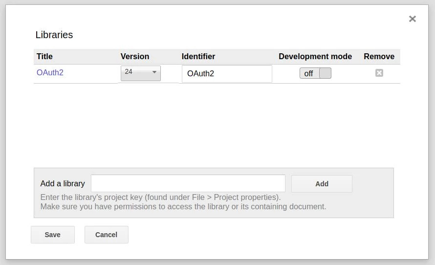 OAuth2 library, made by Google.