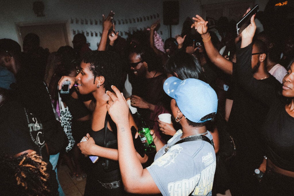 A Rave scene