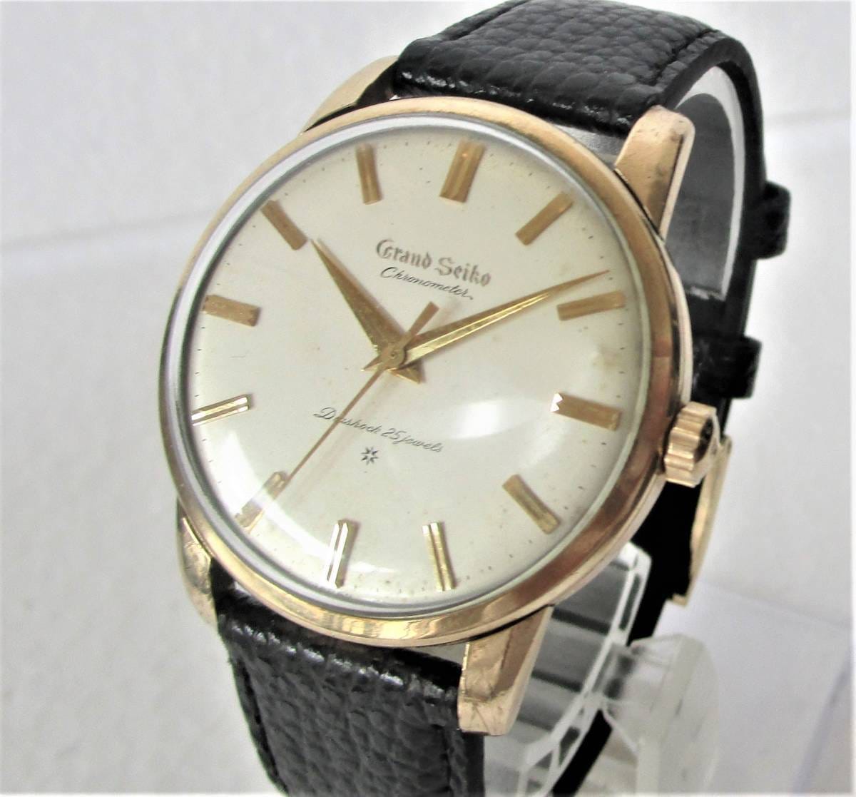 Grand Seiko 1st/J14070GS [Valuable !! Sharpened characters] ◇K14GF/SD dial/lion medal/S crown ◇Maintenance adjusted: Good daily difference◇