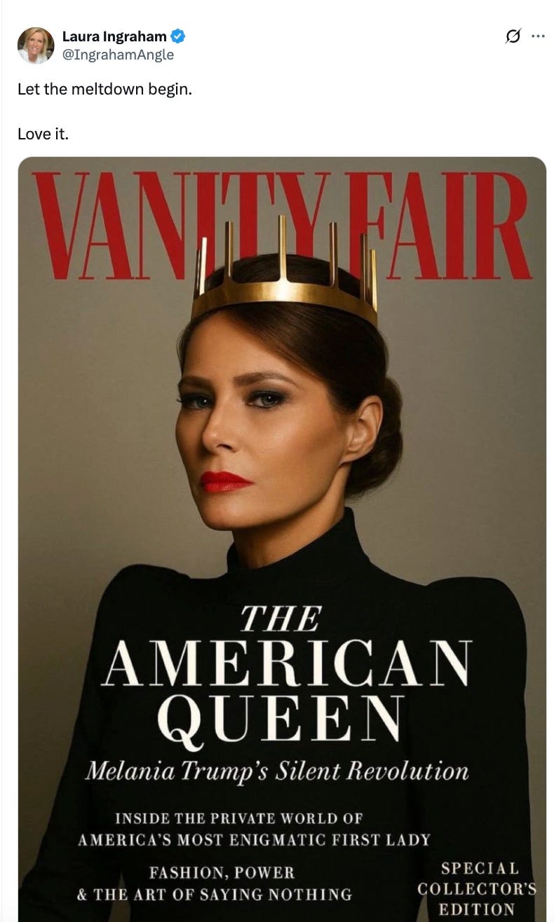 Let the meltdown begin. Love it.