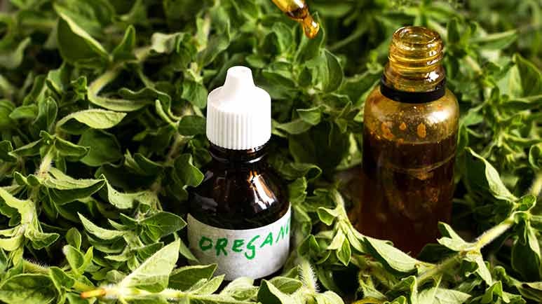 clean with oregano oil