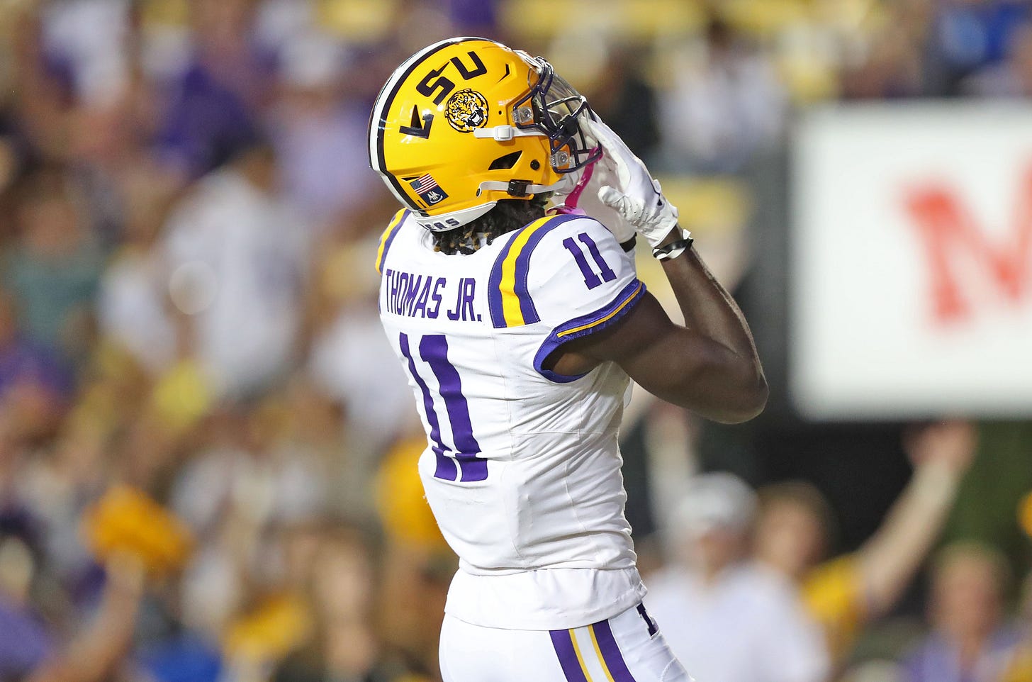 LSU wide receiver Brian Thomas Jr.