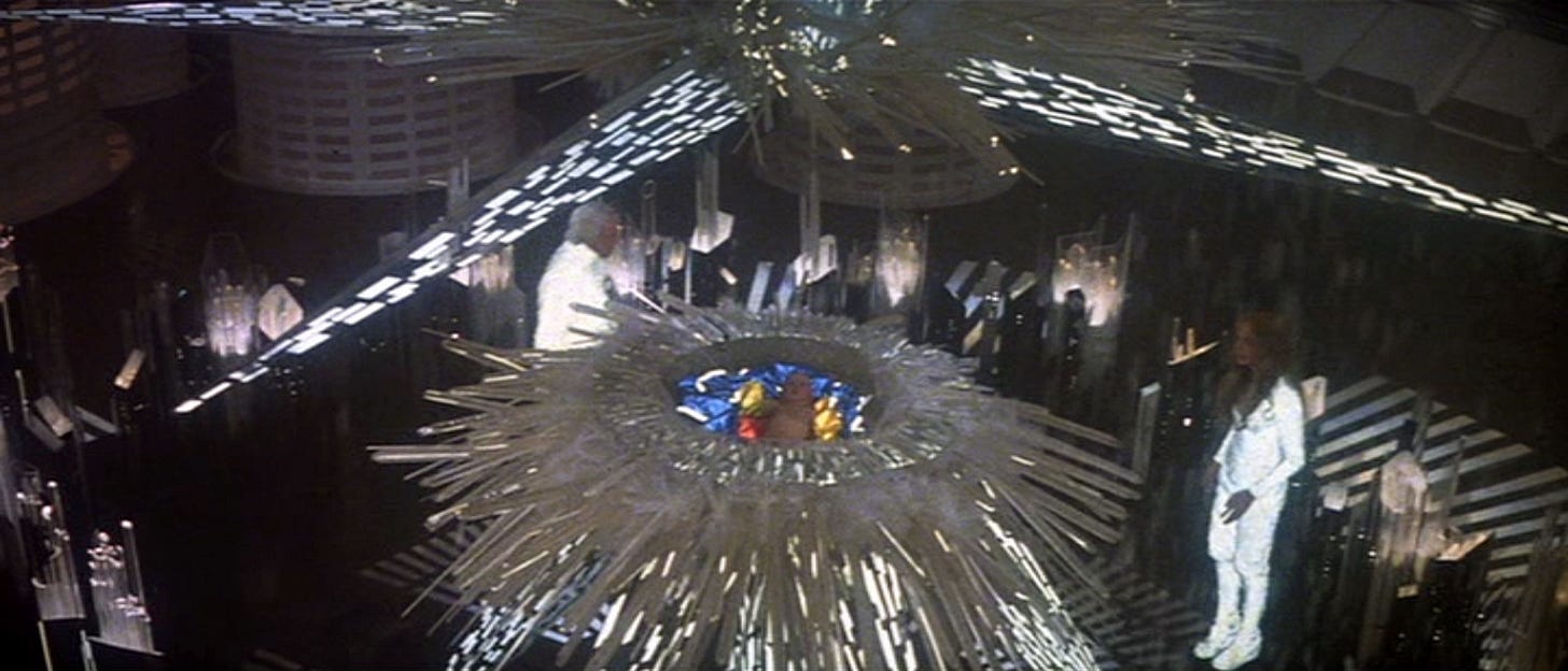 Superman The Movie 1978, baby Kal El in the vessel as launch begins and ...
