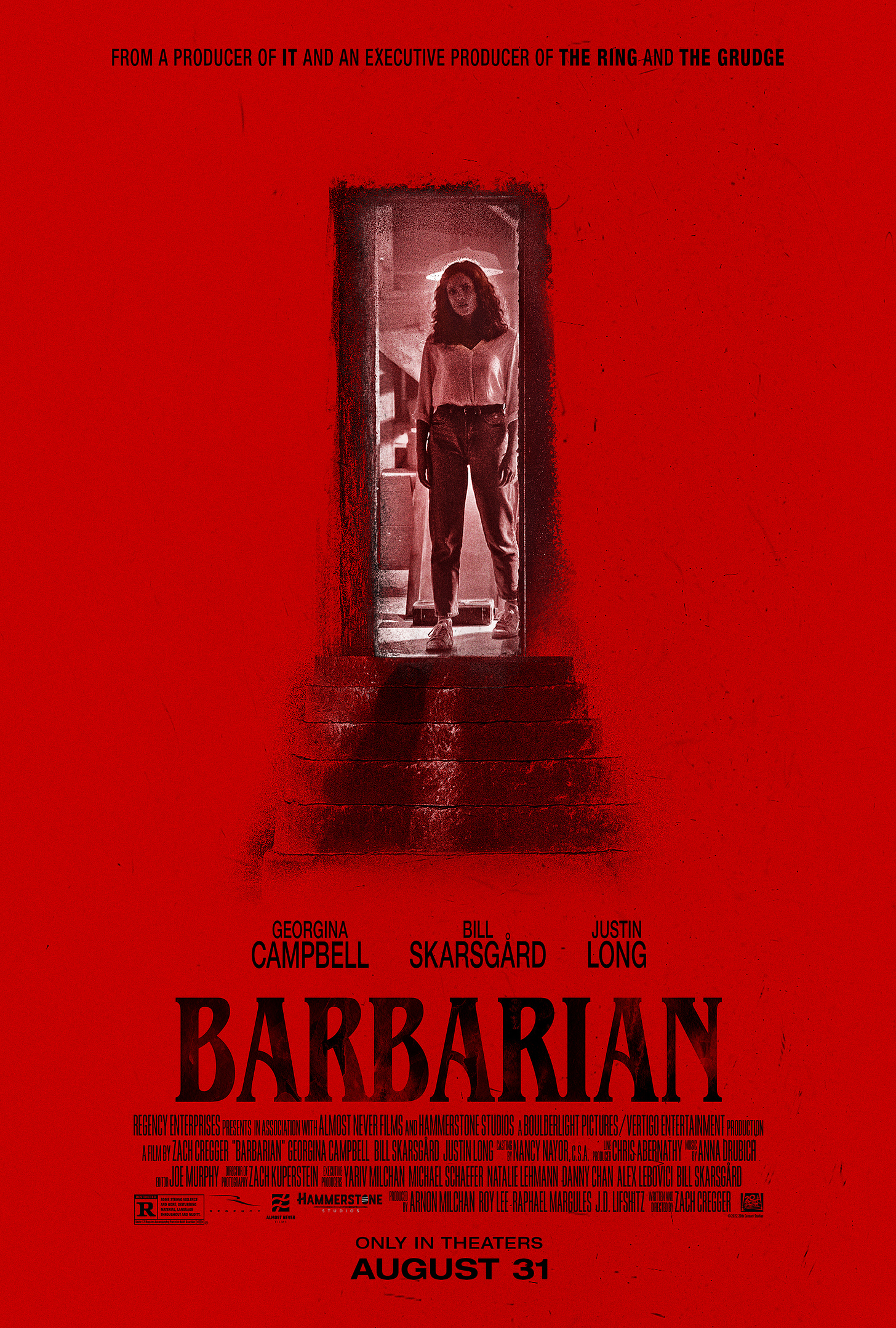 Movie poster art from IMDb for "Barbarian." Movie poster art from IMDb for "Barbarian."