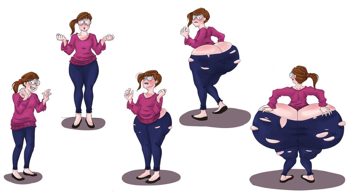 Huge Ass Nerd by Oda-Lee on DeviantArt