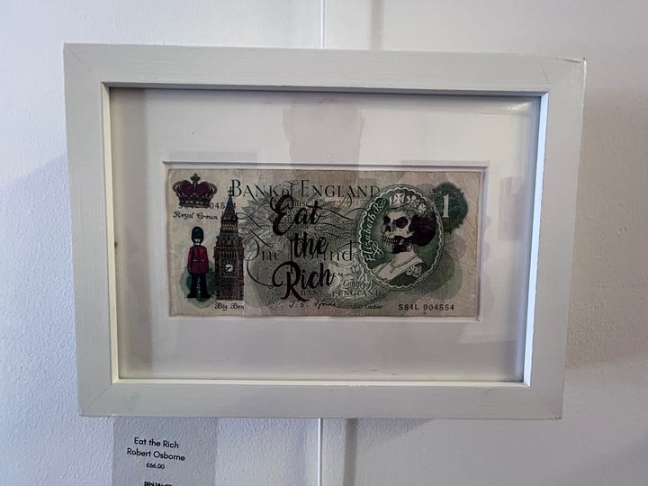 FOR SALE: Part of the Art BRUT Exhibition, June 2025 at Swindon Art Museum.