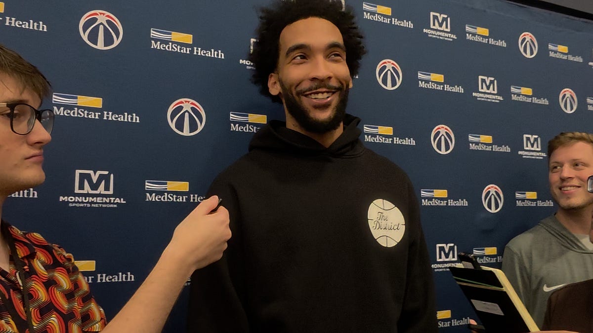 Amid the Wizards' star power, Justin Champagnie is making winning plays