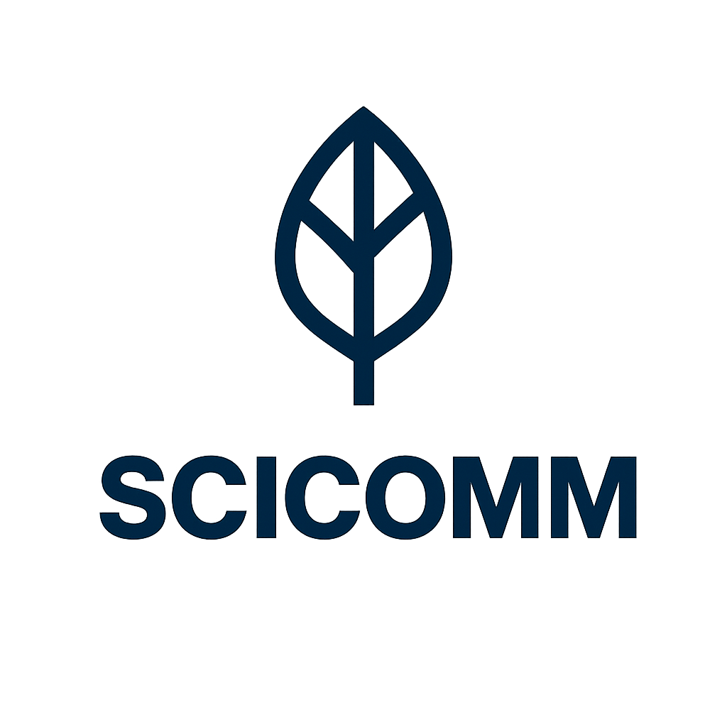 Artwork for Scicomm newsletters