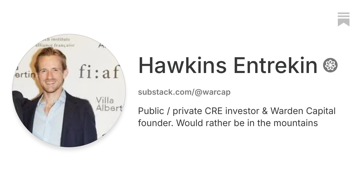 Hawkins Entrekin | Substack