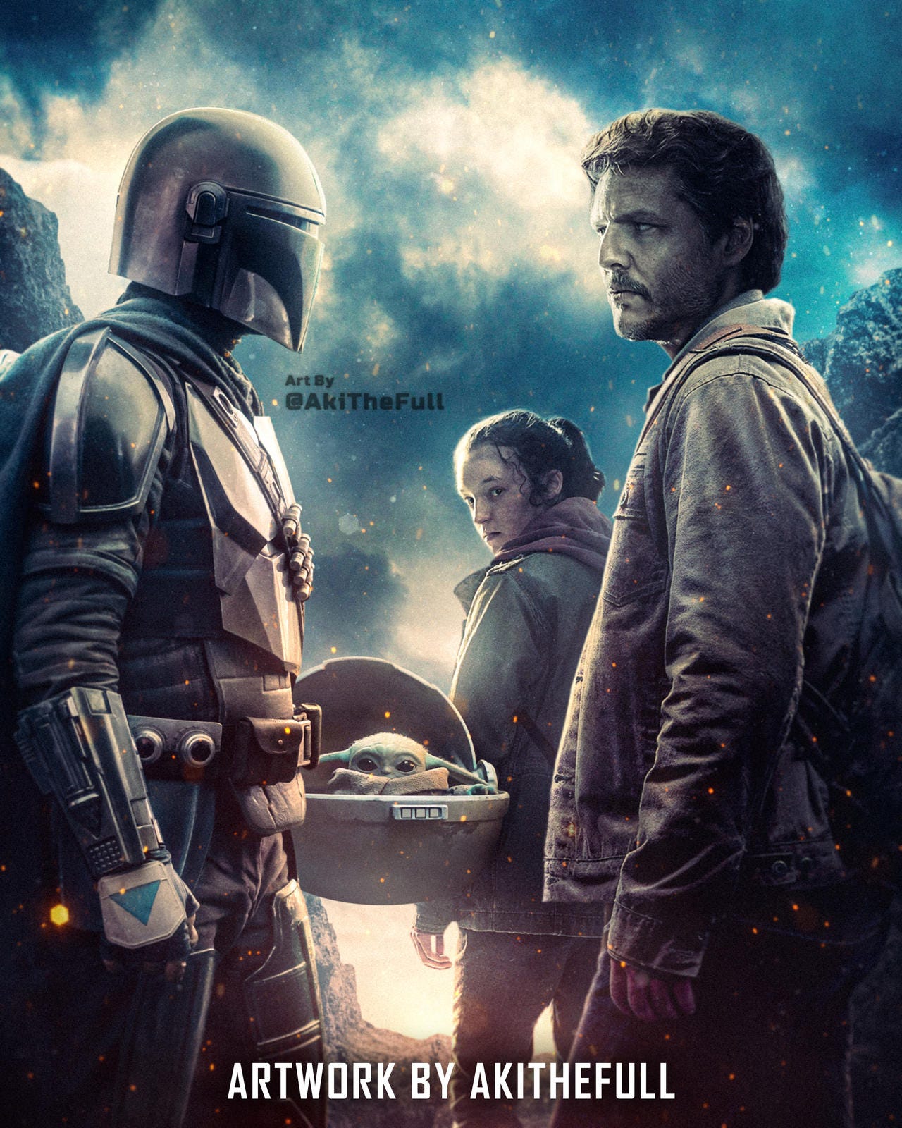 The Last Of Us X The Mandalorian Crossover by AkiTheFull on DeviantArt